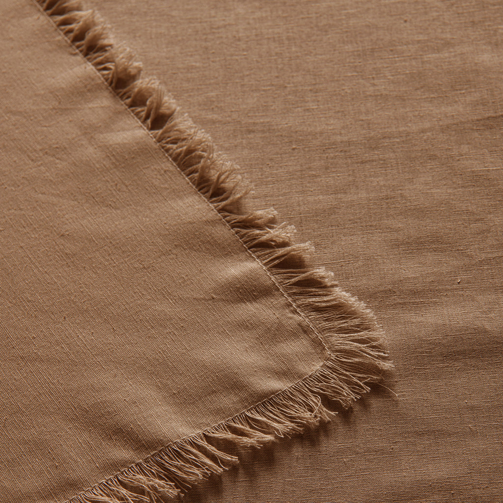 Vintage Design Homewares Gypsy Terracotta Linen Cotton Tablecloth