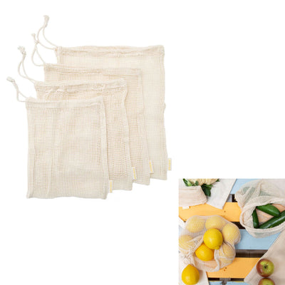 J Elliot Home Lemonade Karma Set of 4 Cotton Eco-Friendly Natural