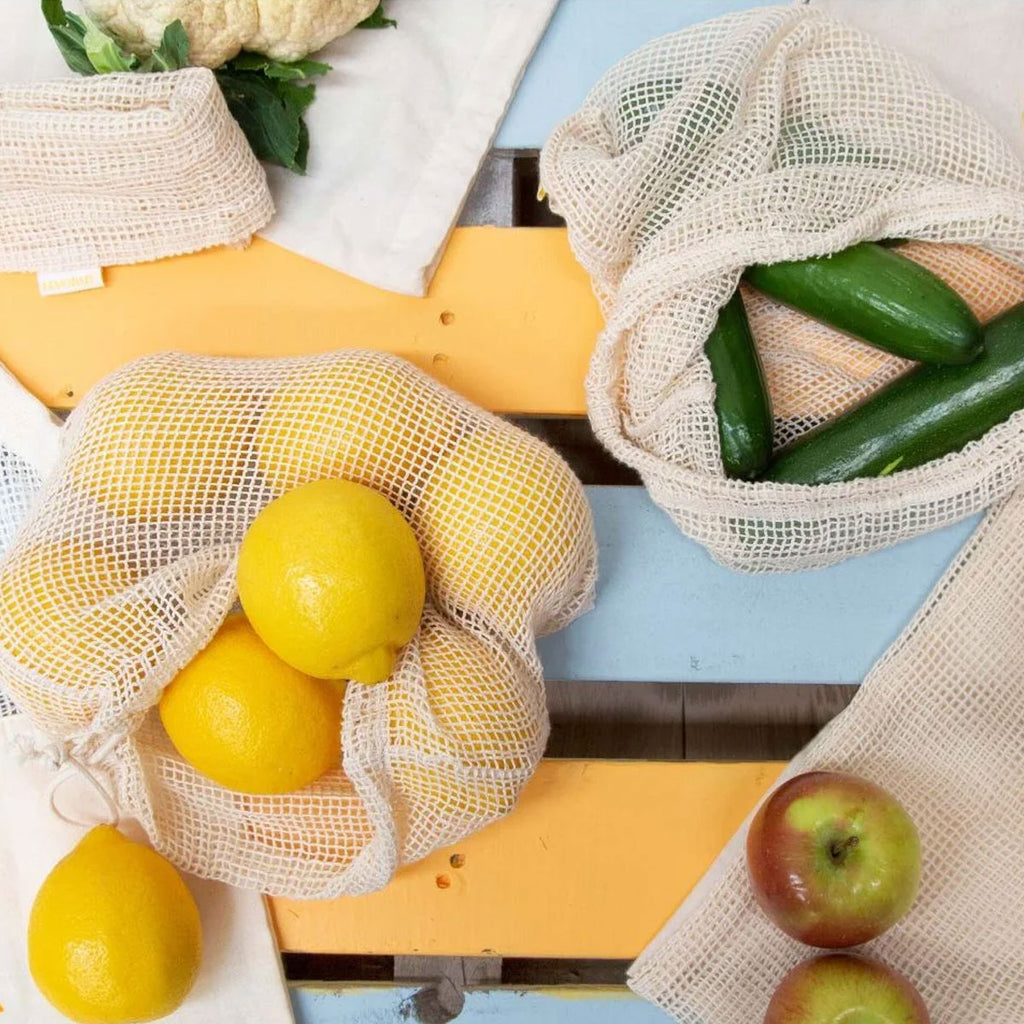 J Elliot Home Lemonade Karma Set of 4 Cotton Eco-Friendly Natural