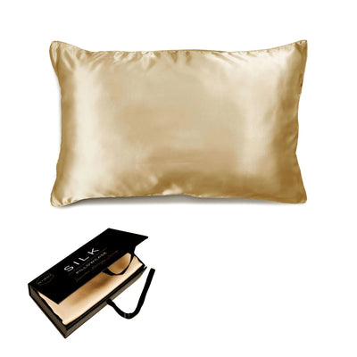 Ardor Mulberry Silk Pillowcase, Golden Princess
