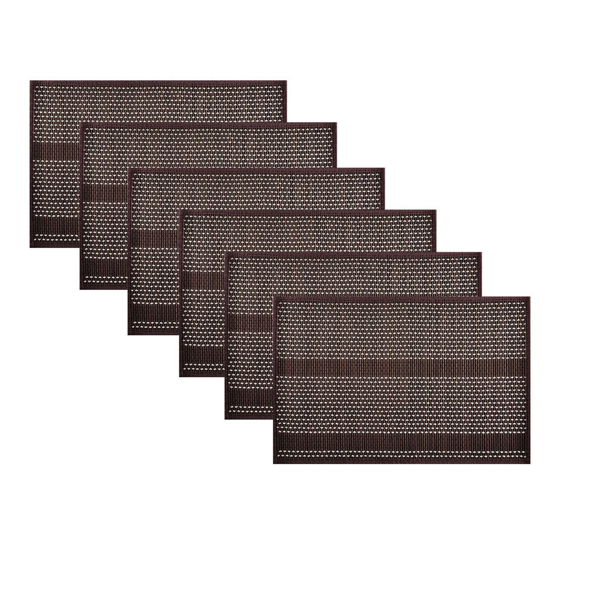 Dreamtime Bamboo Table Placemats, Set of 6, 30 x 45 cm