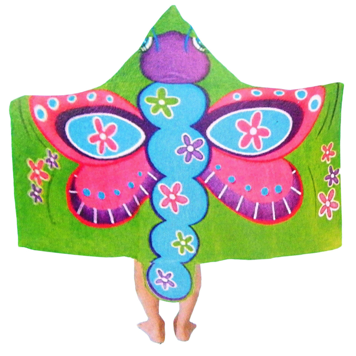 Kids Cotton Velour Beach Cape