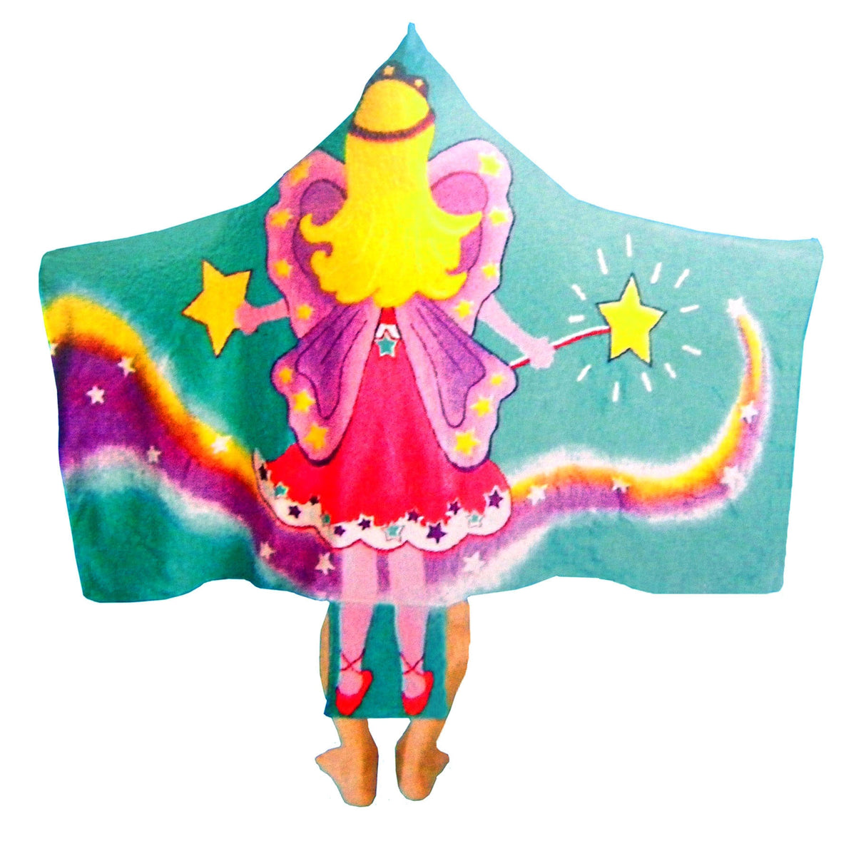 Kids Cotton Velour Beach Cape