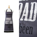 Ladelle Dad Text Print Cotton Apron, 70 x 89 cm