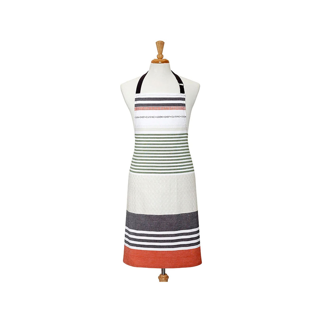 Ladelle Intrinsic Striped Cotton Apron, 70 x 89 cm