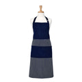 Ladelle Professional Series Navy Stripe Cotton Apron, 70 x 95 cm