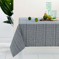 Ladelle Navy Eco Cotton Rich Tablecloth cm