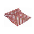 Ladelle Eden Terracotta Ribbed Cotton Table Runner, 33 x 150 cm
