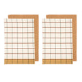 Ladelle Set of 4 Retreat Cotton Kitchen Tea Towels 50 x 70 cm