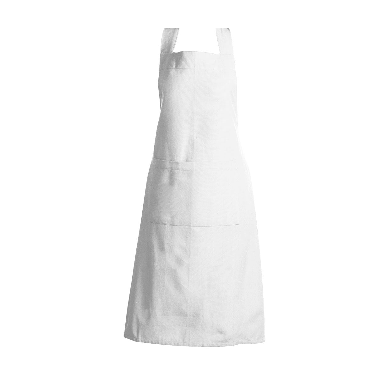 Rans Manhattan Cotton Apron, 70 x 90 cm, White