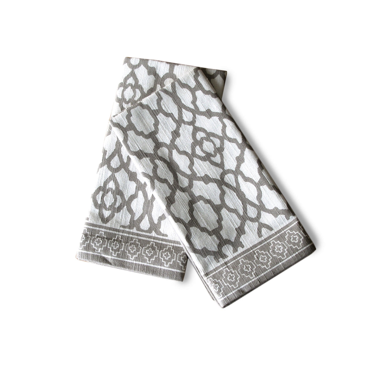 Rans Vintage Cotton Napkins, Set of 2, 45 x 45 cm, Grey
