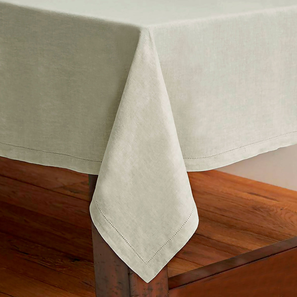 Rans Pure Cotton Hemstitch Tablecloth, Beige, 150 x 300 cm