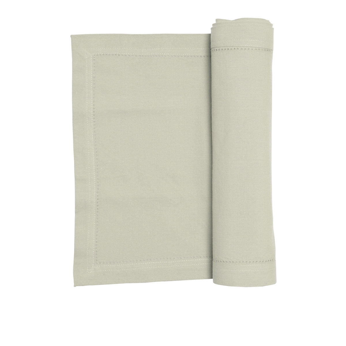 Rans Hemstitch Cotton Table Runner, 33 x 180 cm, Beige