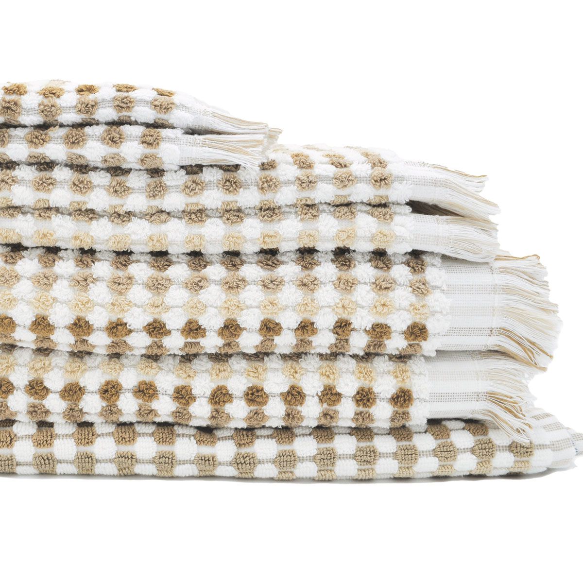 Jenny Mclean Pom Pom Cotton Towel Set, 7 Piece