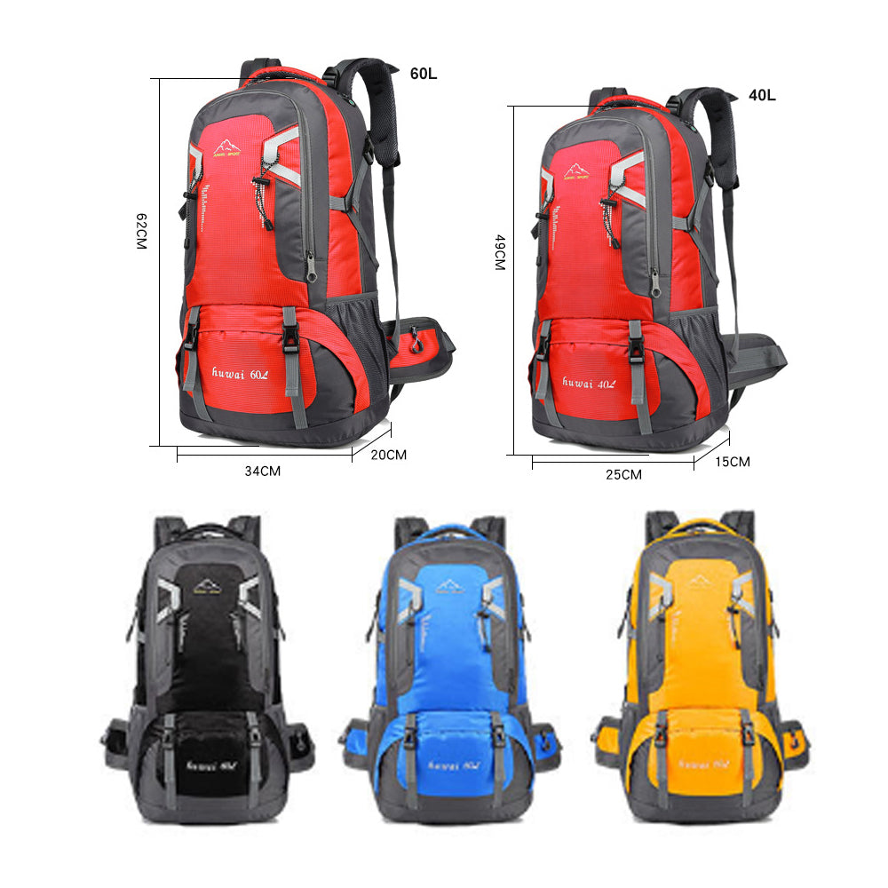 40L Waterproof Outdoor Hiking Backpack Camping Outdoor Trekking