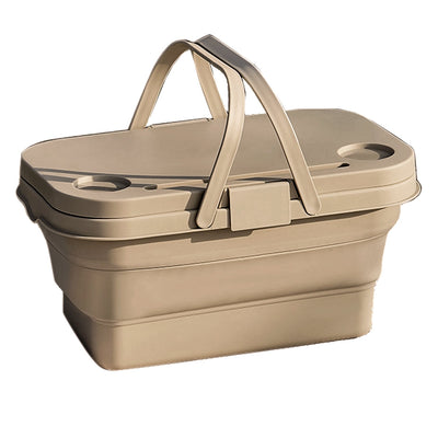 3 In 1 Folding Camping Storage Box Outdoor Food Fruit Container