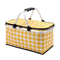 Collapsible Outdoor Camping Portable Insulated Picnic Basket Camping