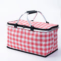 Collapsible Outdoor Camping Portable Insulated Picnic Basket Camping