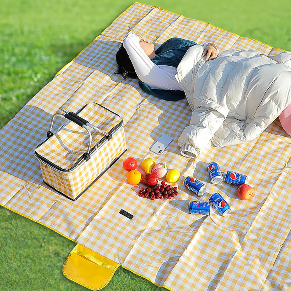 Collapsible Outdoor Camping Portable Insulated Picnic Basket Camping