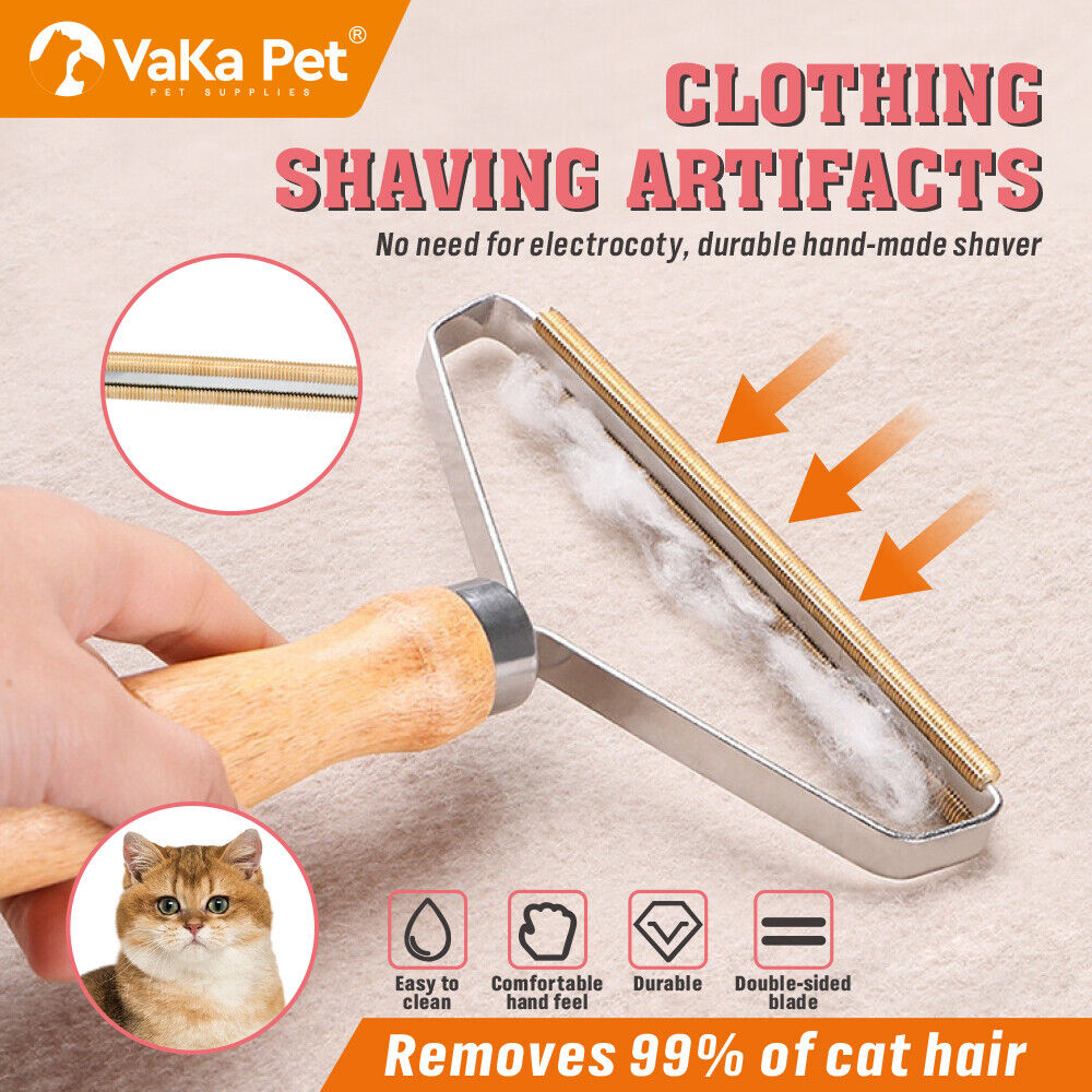 Lint Remover For Pet Hair Cat & Dogs Clothes Shaver Fabric Brush Wool