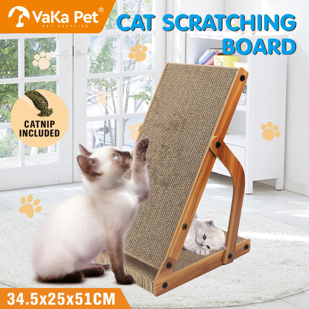 VaKa Cat Scratching Scratcher Board Cat Tree Pad Lounge Toy