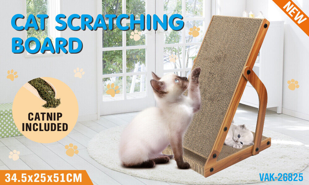 VaKa Cat Scratching Scratcher Board Cat Tree Pad Lounge Toy