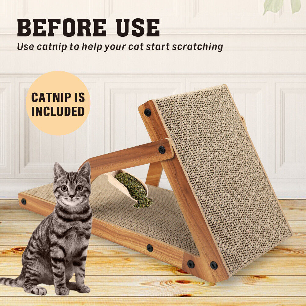 VaKa Cat Scratching Scratcher Board Cat Tree Pad Lounge Toy