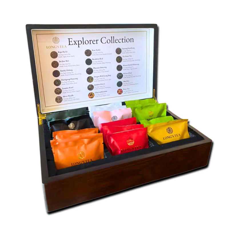 Long's Tea Explorer Collection Tea Chest, 18 Teas
