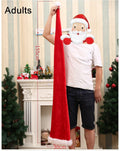 Extra Long Novelty Santa Hat, Adult