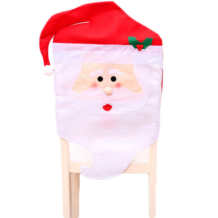 Mr and Mrs Santa Chair Covers, Set of 6