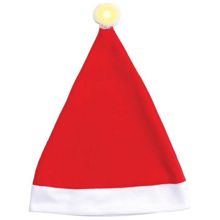 Santa Hat with LED Light