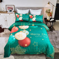 Christmas New Year Quilt Cover Set