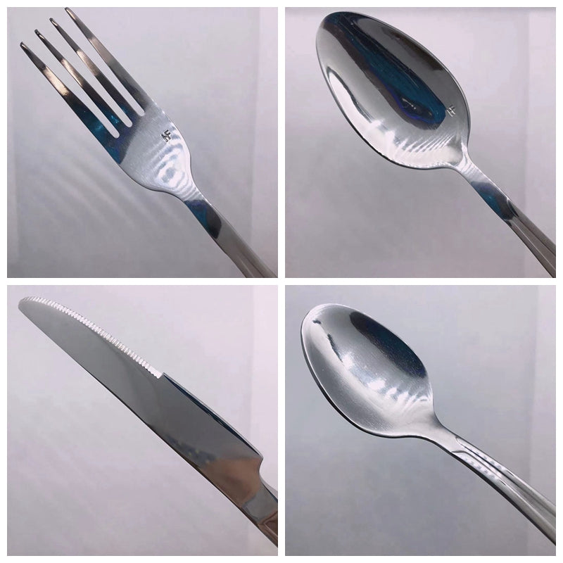 Hoffner Stainless Steel Cutlery Set, 24 Pieces