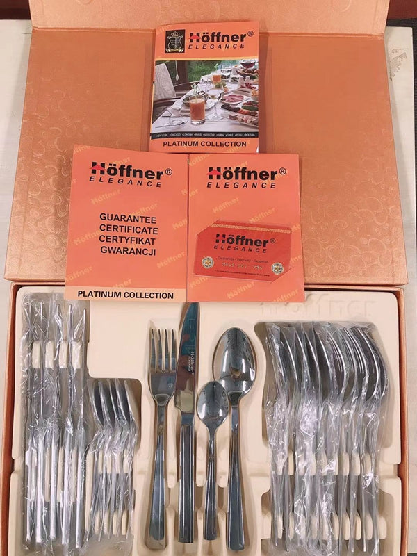 Hoffner Stainless Steel Cutlery Set, 24 Pieces