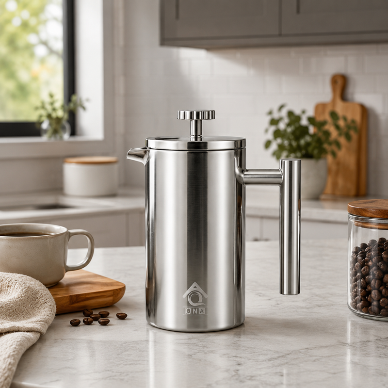 QNA French Press Coffee Gift Set, 350 ml