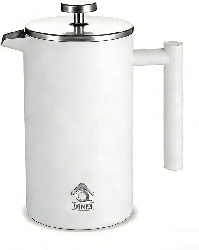 QNA French Press Gift Set with Coffee Canister, 350 ml