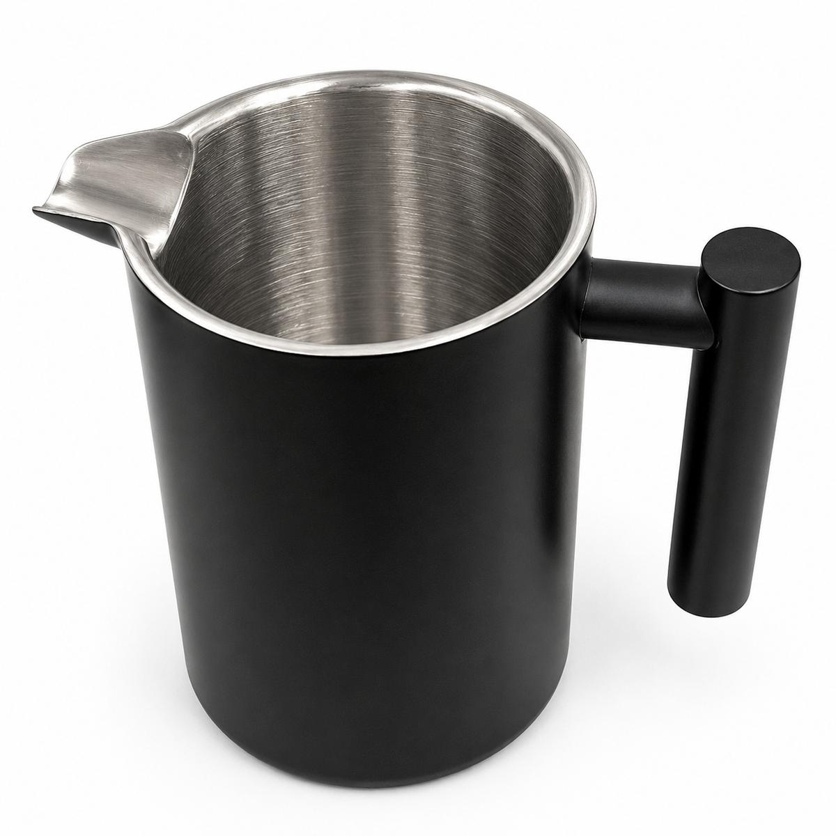 QNA French Press Coffee Plunger, Black, 1000 ml