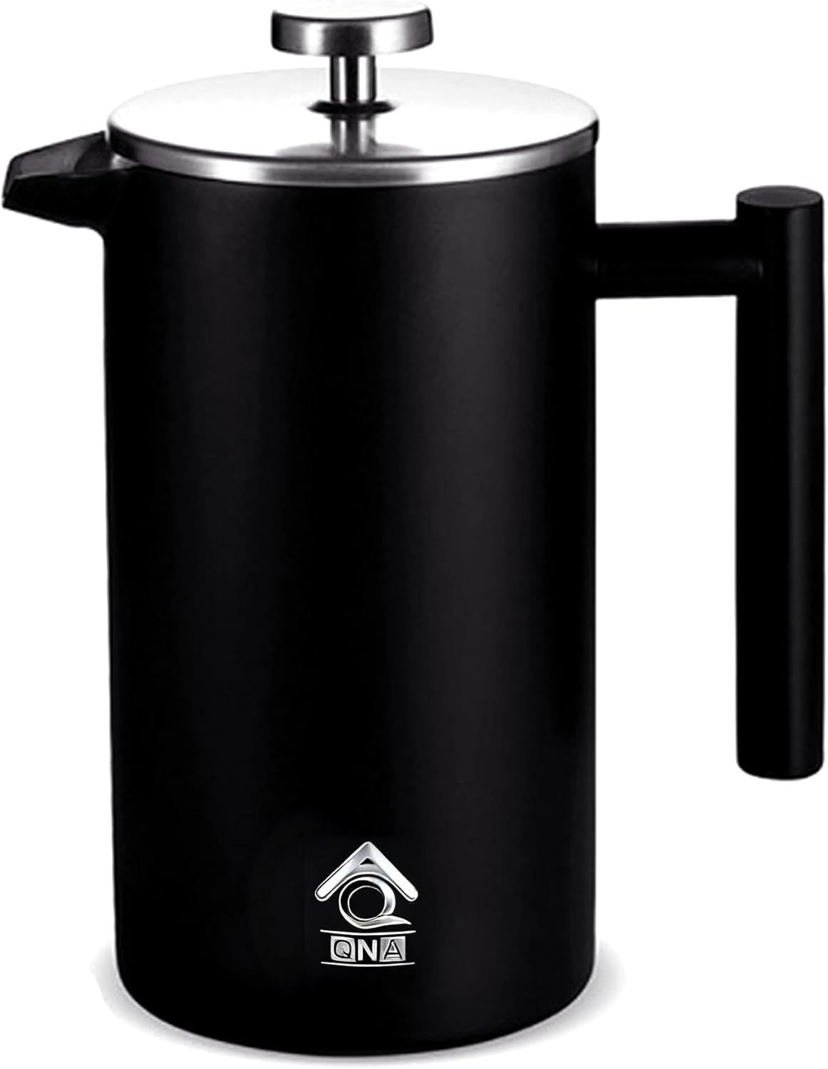 QNA French Press Coffee Plunger, Black, 1000 ml