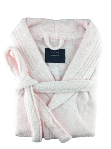 Cotton Terry Towelling Bathrobe, Small/Medium