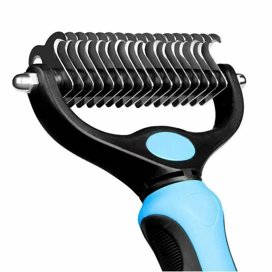 Dog Pet Cat Grooming Comb Brush Undercoat Rake Dematting Deshedding