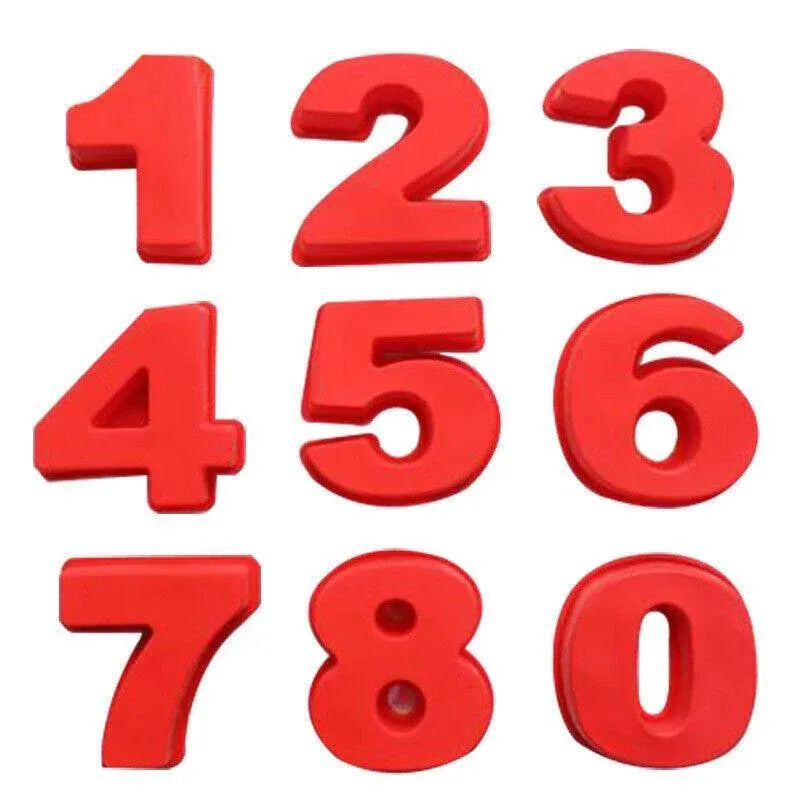 Silicone Number 4 Cake Mould, 10 Inch
