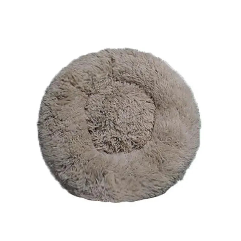 Coffee Cat Bed Pet Bed Dog Donut Nest Calming Deep Sleeping Soft
