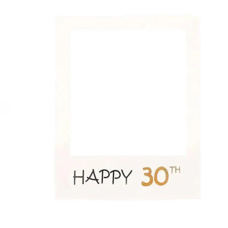 Birthday Photo Booth Frame Prop, 68 x 48 cm