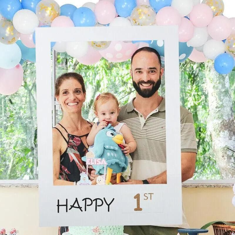 Birthday Photo Booth Frame Prop, 68 x 48 cm