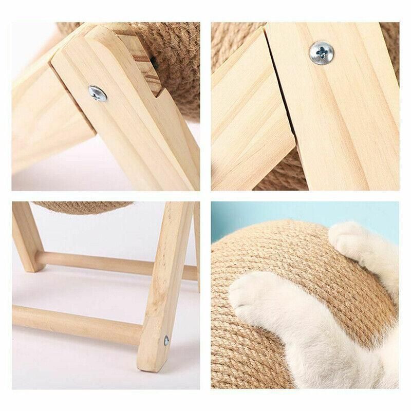 Cat Scratching Ball Cat Scratcher Toy Cats Scratcher Post Natural