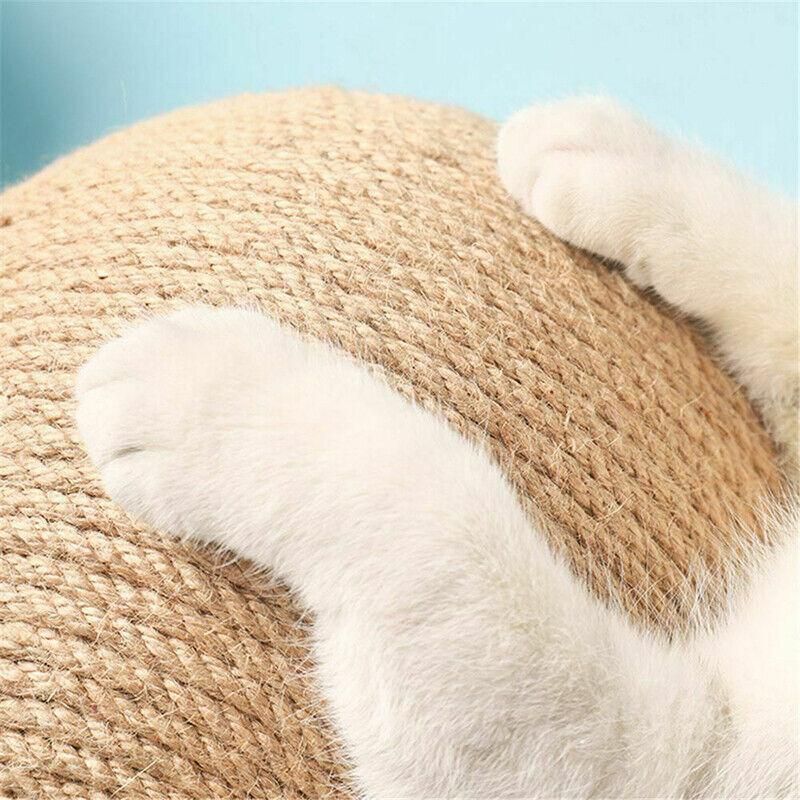 Cat Scratching Ball Cat Scratcher Toy Cats Scratcher Post Natural
