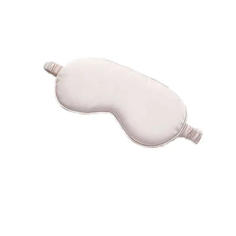 Mulberry Silk Eye Mask with Elastic Strap, Flesh Pink