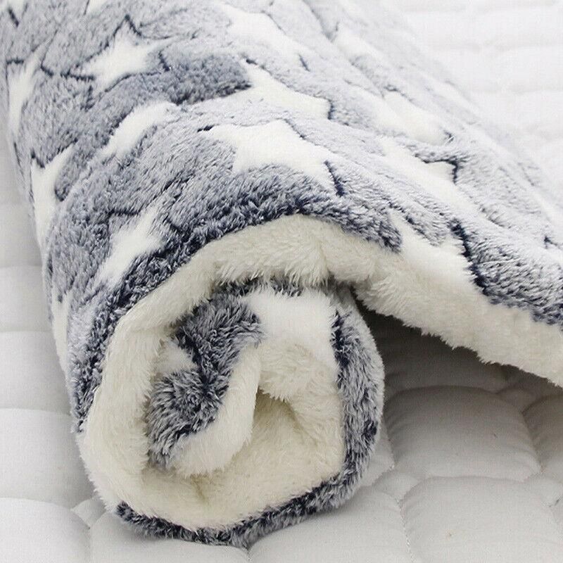 M Size Puppy Dog Cat Cushion Mattress Blanket Bed Soft Warm Pet Pad