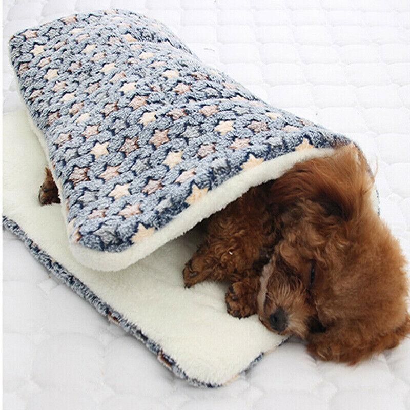 M Size Puppy Dog Cat Cushion Mattress Blanket Bed Soft Warm Pet Pad
