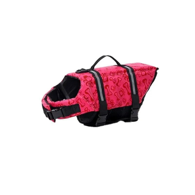 Dog Life Jacket Pet Safety Vest Swimming Boating Float Aid Buoyancy